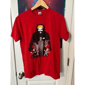 Nightmares Nightmare Montana Black Horror Characters Red Gildan T-Shirt M